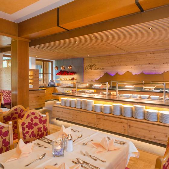Familienhotel Matschner, Speisesaal