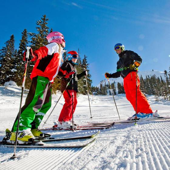 Skifahren auf der Planneralm (Foto: Tom Lamm)