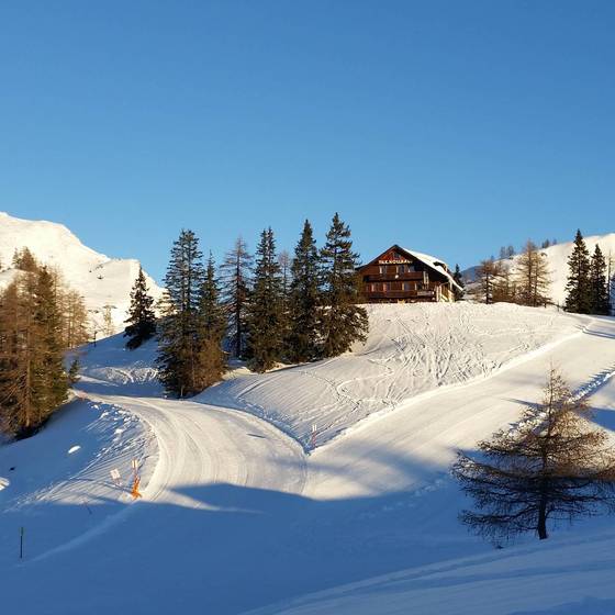 ÖAV Hollhaus iim Winter