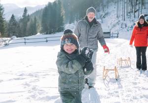 Urlaubsglück mit den Großeltern - Kinderhotel Stegerhof