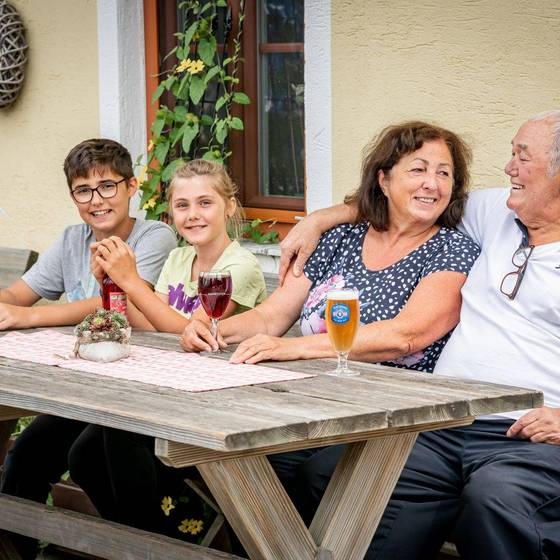 Urlaub mit Oma und Opa beim Orthofer  (Foto: Maria Schweighofer)