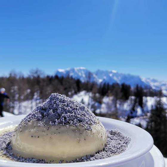 Köstlicher Germknödel (Foto: hollhaus.at)