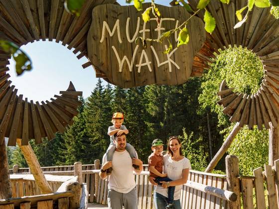 Eingang Mufflwalk (Foto: Christine Hoeflehner)