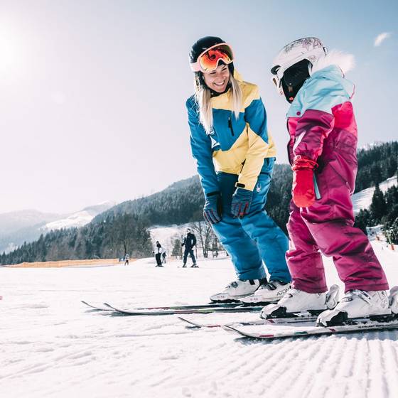 Kinderskikurs beim Kinderhotel Stegerhof (Foto: Armin Walcher)