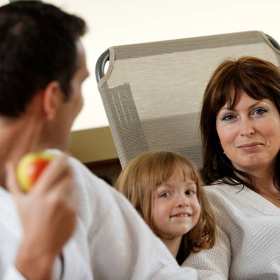 Wellness mit Kind im Ballonhotel Thaller, Foto: Bergmann