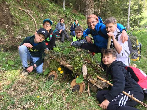 Wanderung mit Waldpaedagoging, Erlebnisgasthof Moasterhais (Foto: Regina Kaltenegger)