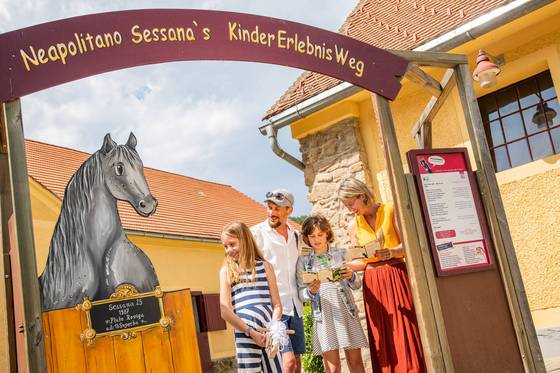 Kindererlebnisweg im Lipizzanergestuet-Piber (Foto: Region-Graz/Mias-Photoart)