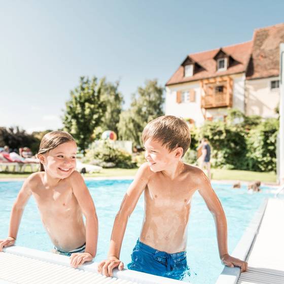 Swimmingpool, Ballonhotel Thaller (Foto: Mario Luttenberger)