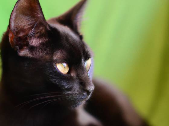 Schwarze Katze (Foto: Brückler, erstellt mit Dall-e)