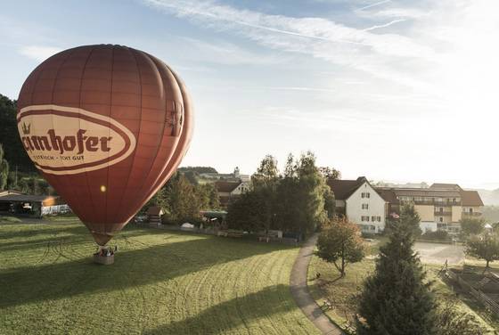 Ballonhotel Thaller, Ballonstart  (Fotto: Mario Luttenberger)