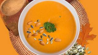 Kürbiscremesuppe