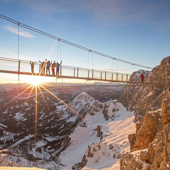 Dachstein Hängebrücke (Foto: Herbert Raffalt)