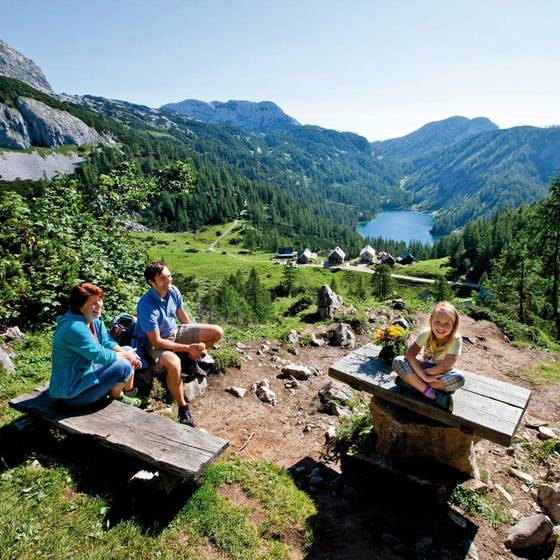 Familienwanderung Tauplitzalm/Steierersee (Foto: TVB Ausseerlend)