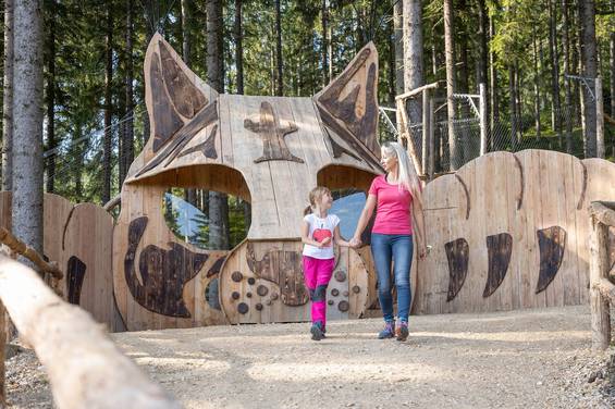 Luchsgehege, Wilder Berg Mautern (Foto: Harald Steiner)