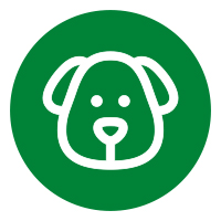 Icon "Haustiere erlaubt" von FamilienUrlaub Steiermark